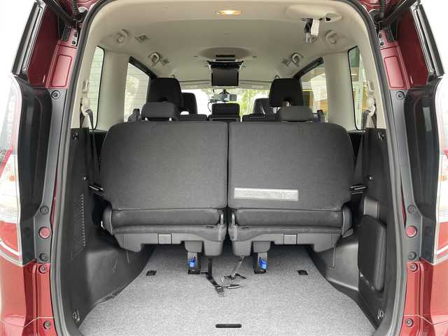 日産 セレナ ハイウェイスター V 石川県 2021(令3)年 3.1万km ワインⅡ ワンオーナー/社外8型ナビ/CD/DVD/フルセグTV/アラウンドビューモニター/LEDヘッドライト/プロパイロット/フリップダウンモニター/アルミホイール/インテリキー/プッシュスタート/電動ミラー/ドライブレコーダー/ETC/保証書