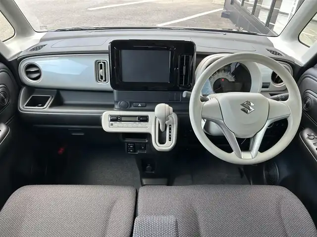 スズキ ワゴンＲ スマイル HYBRID S 佐賀県 2024(令6)年 0.1千km アーバンブラウンパールM / ウッディブラウン デュアルカメラブレーキサポート/リアパーキングセンサー/両側パワースライドドア/シートヒーター/オートライト/プッシュスタート/アイドリングストップ/社外8型ナビ（取付予定）/・フルセグTV/BT/・AppleCarPlay／AndoroidAuto/スペアキー×１/保証書