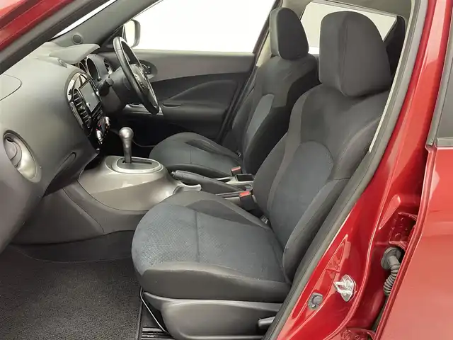 日産 ジューク 15RX Vセレクション 兵庫県 2016(平28)年 6.5万km ラディアントレッド 純正SDナビ(CD/DVD/フルセグ/Bluetooth)/バックカメラ/前方ドライブレコーダー/純正17インチアルミホイール/HIDヘッドライト/衝突被害軽減ブレーキ/オートライト/純正フロアマット/スマートキー/レーンキープアシスト/ETC