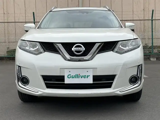 日産 エクストレイル ハイブリッド モード・プレミア オーテック30th 東京都 2017(平29)年 4.2万km ブリリアントホワイトパール 純正ナビ　/バックカメラ　/Ｂｌｕｅｔｏｏｔｈ　/ＣＤ　/サンルーフ　/シートヒーター　/電動リアゲート　/ＥＴＣ　/前後ドライブレコーダー　/ルーフレール　/衝突被害軽減システム　/横滑り防止装置　/オートライト