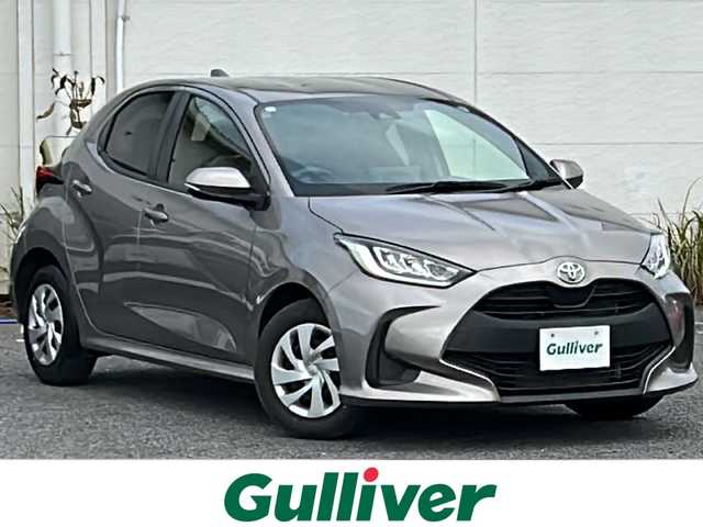 トヨタ ヤリス G 千葉県 2021(令3)年 4.4万km アバンギャルドブロンズメタリック メーカーナビ　　バックカメラ　ＥＴＣ　　レーンアシスト　ＵＳＢ　プッシュスタート　フロアマット　横滑り防止　スマートキー　オートライト　ウィンカーミラー　アイドリングストップ