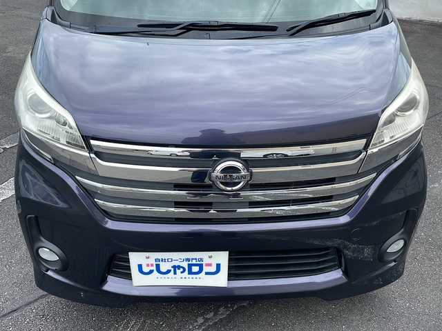 日産 デイズ ルークス ハイウェイスターX 長野県 2014(平26)年 7.2万km プレミアムパープルP (株)IDOMが運営する【じしゃロン長野店】の自社ローン専用車両になります。こちらは現金またはオートローンご利用時の価格です。自社ローンご希望の方は別途その旨お申付け下さい/全方位カメラ/バックカメラ/片側パワースライド/純正フロアマット/ドアバイザー/CDチェンジャー/MDチェンジャー/アイドリングストップ