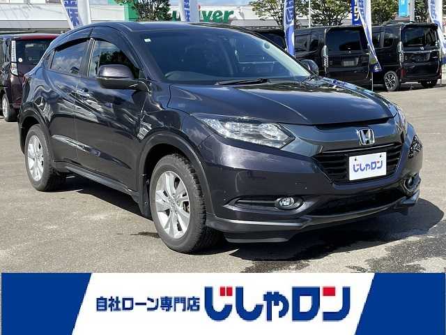 ホンダ ヴェゼル ハイブリッド X 宮城県 2014(平26)年 13.1万km ルーセブラックM (株)IDOMが運営する【じしゃロン仙台店】の自社ローン専用車両になりますこちらは現金またはオートローンご利用時の価格です。自社ローンご希望の方は別途その旨お申付け下さい/社外ナビ/Bluetooth/フルセグ/ETC/プッシュスタート/スマートキー/クルーズコントロール/LEDヘッドライト