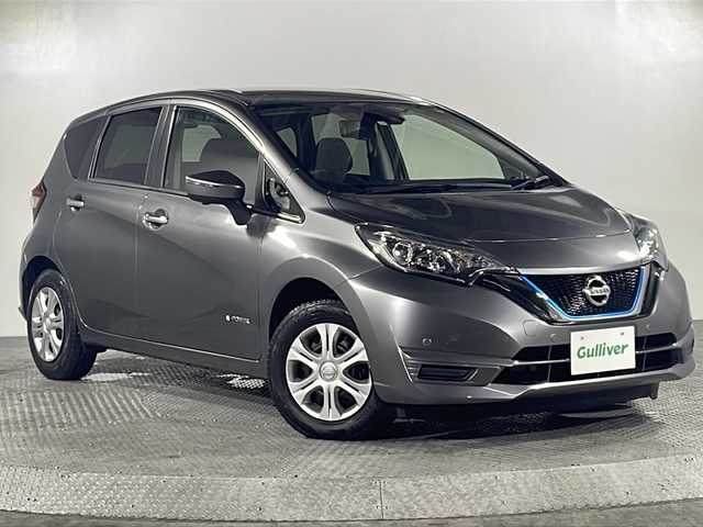 日産 ノート e－パワー B 沖縄県 2019(令1)年 6.8万km ダークメタルグレー 禁煙車/社外ナビAVIC-RZ002/Ｂｌｕｅｔｏｏｔｈ/アラウンドビューカメラ/バックカメラ/デジタルインナーミラー/レーンキープアシスト/コーナーセンサー/衝突被害軽減システム/スマートキー/スペアキー