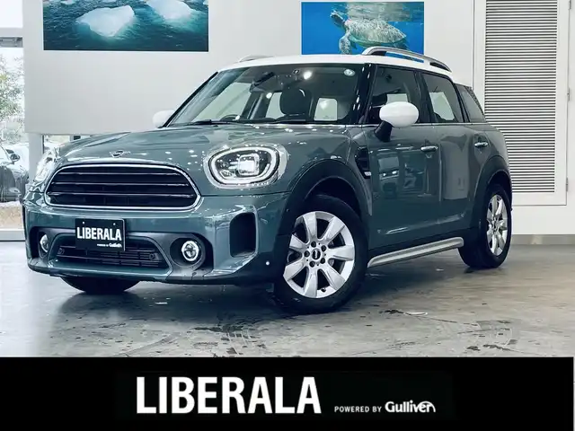 ＭＩＮＩ ＢＭＷ ミニ クロスオーバー クーパー D 大阪府 2020(令2)年 3.6万km セージグリーンメタリック ワンオーナー/ペッパーPGK/純正ナビ/バックカメラ/Bluetooth/コンフォートアクセス/ディスプレイリング/ACC/インテリセーフティ/ドラレコ/LEDヘッドライト/ユニオンジャックテール