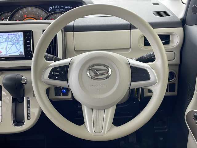 ダイハツ ムーヴ キャンバス G メイクアップ リミテッド　SAⅢ 秋田県 2020(令2)年 5.3万km パールホワイトⅢ/ナチュラルベージュマイカメタリック 2トーン 4WD/ワンオーナー/両側パワースライドドア/純正ナビ/(フルセグTV/Bluetooth/DVD/CD)/全周囲カメラ/レーンキープアシスト/横滑防止機能/衝突被害軽減システム/アイドリングストップ/オートライト/LEDヘッドライト/フォグランプ/オートハイビーム/ステアリングリモコン/前後ドライブレコーダー/後方コーナーセンサー/電動格納ミラー/サイドバイザー/純正フロアマット/取扱説明書/保証書