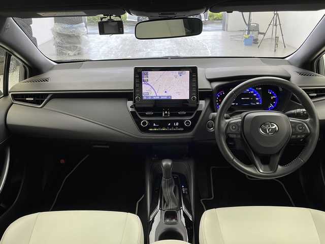 トヨタ カローラツーリング ダブルバイビー 宮城県 2019(令1)年 1.8万km スパークリングブラックパールクリスタルシャイン ワンオーナー/トヨタセーフティーセンス/純正9インチディスプレイオーディオ/(AM/FM/USB/BT/TV/Miracast)/バックカメラ/ETC/前後ドライブレコーダー/レーダークルーズコントロール/BSM/ハーフレザー/シートヒーター/ステアリングヒーター/モデリスタエアロ/プッシュスタート/スマートキー/スペアキー/オートライト/オートマチックハイビーム/LEDヘッドライト/フォグランプ/ヘッドライトレベライザー/ドアバイザー/純正フロアマット/純正17インチアルミホイール