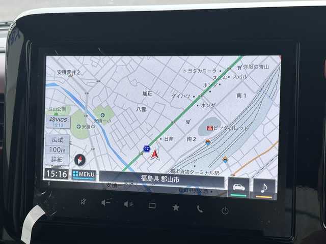 スズキ スペーシア カスタム HYBRID XS ターボ 福島県 2023(令5)年 0.2万km フェニックスレッドパール/ブルーイッシュブラックパール デュアルセンサーブレーキサポート/アダプティブクルーズコントロール/車線逸脱抑制機能/車線逸脱警報機能/ヘッドアップディスプレイ/純正ナビゲーション/【USB/BT/TV】/全方位モニター/両側電動スライドドア/前席シートヒーター/ステアリングヒーター/ステアリングリモコン/パドルシフト/アイドリングストップ/シートバックテーブル/リアドアロールサンシェード/リアサーキュレーター/マルチユースフラップ/LEDオートライト/LEDフォグランプ/純正フロアマット