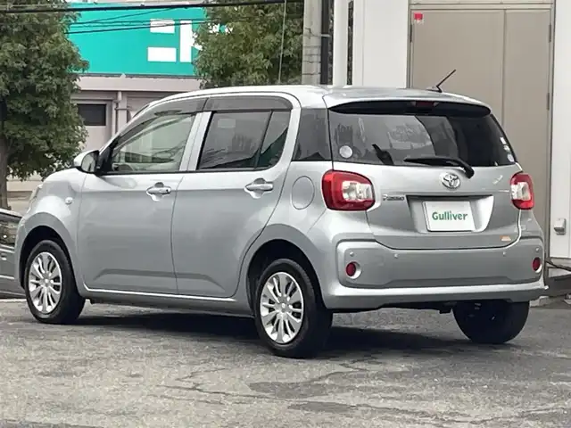 トヨタ パッソ X Lパッケージ S 宮城県 2019(令1)年 4.1万km ブライトシルバーM バックカメラ/社外SDナビ/AM/FM/CD/DVD/Bluetooth/フルセグTV/アイドリングストップ/コーナーセンサー/衝突軽減システム/横滑り防止装置/ドライブレコーダー前後/オートマチックハイビーム/ETC/エンジンプッシュスタート/スマートキー/スチールホイール付き夏タイヤ/（165/65/R14）