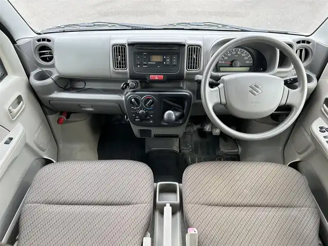 スズキ エブリイ PC リミテッド 鹿児島県 2017(平29)年 5.1万km スペリアホワイト CDチェンジャー/両側スライドドア/布シート/ヘッドライトレベライザー/純正フロアマット/ベンチシート/フルフラットシート