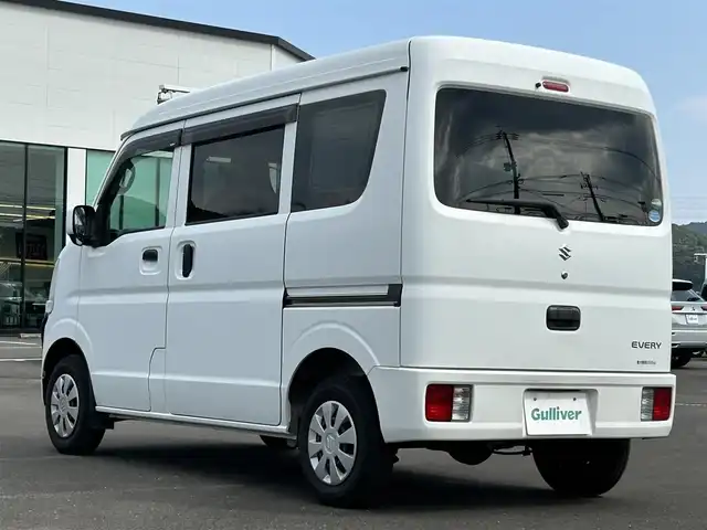 スズキ エブリイ PC リミテッド 鹿児島県 2017(平29)年 5.1万km スペリアホワイト CDチェンジャー/両側スライドドア/布シート/ヘッドライトレベライザー/純正フロアマット/ベンチシート/フルフラットシート