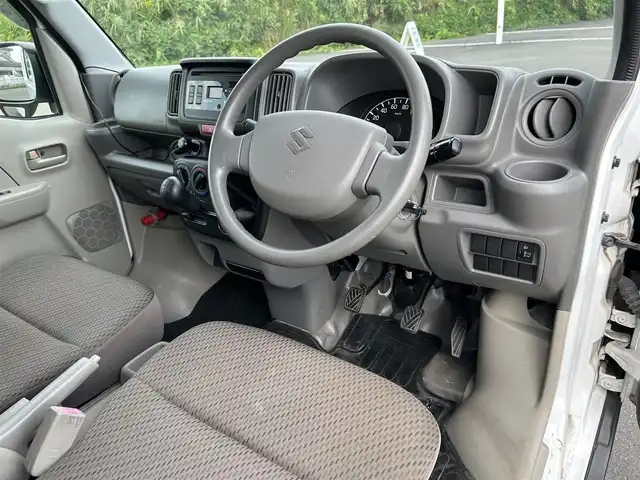 スズキ エブリイ PC リミテッド 鹿児島県 2017(平29)年 5.1万km スペリアホワイト CDチェンジャー/両側スライドドア/布シート/ヘッドライトレベライザー/純正フロアマット/ベンチシート/フルフラットシート