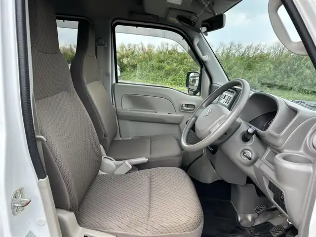 スズキ エブリイ PC リミテッド 鹿児島県 2017(平29)年 5.1万km スペリアホワイト CDチェンジャー/両側スライドドア/布シート/ヘッドライトレベライザー/純正フロアマット/ベンチシート/フルフラットシート