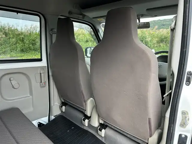 スズキ エブリイ PC リミテッド 鹿児島県 2017(平29)年 5.1万km スペリアホワイト CDチェンジャー/両側スライドドア/布シート/ヘッドライトレベライザー/純正フロアマット/ベンチシート/フルフラットシート