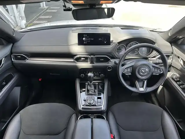 マツダ ＣＸ－８ XD ブラックトーンエディション 静岡県 2023(令5)年 1.1万km ロジウムホワイトプレミアムメタリック 衝突軽減システム/純正10.25型ナビ/全方位カメラ/レーダークルーズコントロール/シートヒーター全席/フルセグ/Bluetooth/バックカメラ/電動リアゲート/パワーシート/ヘッドアップディスプレイ/コーナーセンサー/純正19アルミホイール/ブラインドスポットモニター/LEDヘッドライト/ステアリングヒーター/リアオートエアコン/オートマチックハイビーム/ドライブレコーダー/ETC/ステアリングスイッチ/スマートキー/プッシュスタート