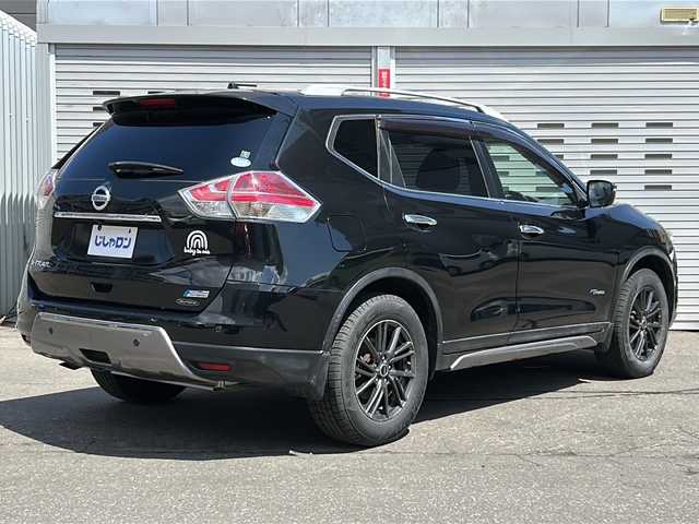 日産 エクストレイル ハイブリッド 20X ブラック エクストリーマーX ブレーキ 道央・札幌 2015(平27)年 11.1万km ダイヤモンドブラック (株)IDOMが運営する【じしゃロン札幌店】の自社ローン専用車両になります。こちらは現金またはオートローンご利用時の価格です。自社ローンご希望の方は別途その旨お申付け下さい。/純正SDナビ（AM/FM/CD/DVD/BT）/フルセグテレビ/バックカメラ/ETC/横滑り防止装置/プッシュスタート/スマートキー/シートヒーター/純正フロアマット/純正ドアバイザー/電動格納ドアミラー/オートライト/LEDヘッドライト/フォグランプ