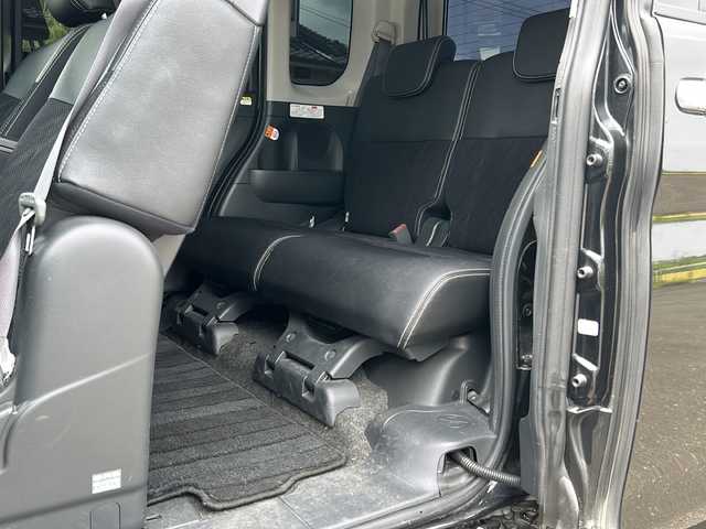 ダイハツ タント カスタム X トップED SA 鹿児島県 2014(平26)年 7.9万km 黒 純正ナビ/Bluetooth/DVD/AM/FM/片側パワースライドドア/アイドリンクストップ/横滑り防止装置/衝突軽減システム/ドライブレコーダー/バックカメラ/AC/電動格納ミラー/ドアバイザー/純正フロアマット/ベンチシート