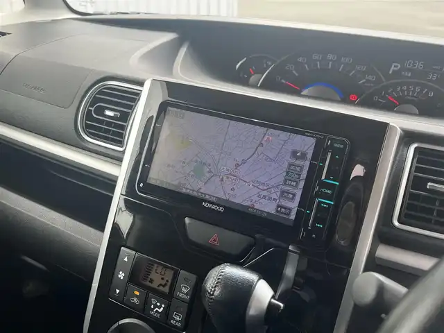 ダイハツ タント カスタム RS トップED SA 三重県 2015(平27)年 13.3万km ブラックマイカメタリック ワンオーナー/スマートアシスト/両側パワースライドドア/LEDヘッドランプ/15インチアルミホイール/ステアリングスイッチ/合皮/ファブリックコンビシート/ドライビングサポートパック/シートリフター/ケンウッドナビゲーション/地デジTV/バックカメラ