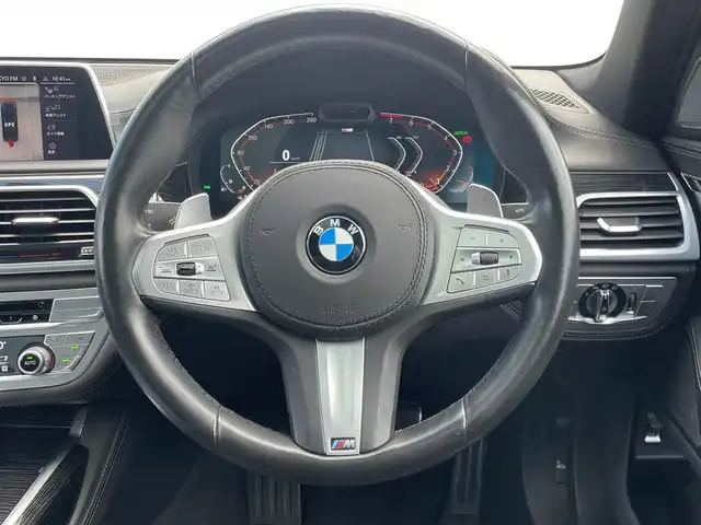 ＢＭＷ ７４０ｉ Mスポーツ 東京都 2021(令3)年 4.1万km 黒 純正ナビ/360°カメラ/ワンオーナー/レザーシート/サンルーフ/HUD/ドライブレコーダー/シートヒーター/シートエアコン/ETC2.0/アダプティブクルーズコントロール/Bluetooth接続