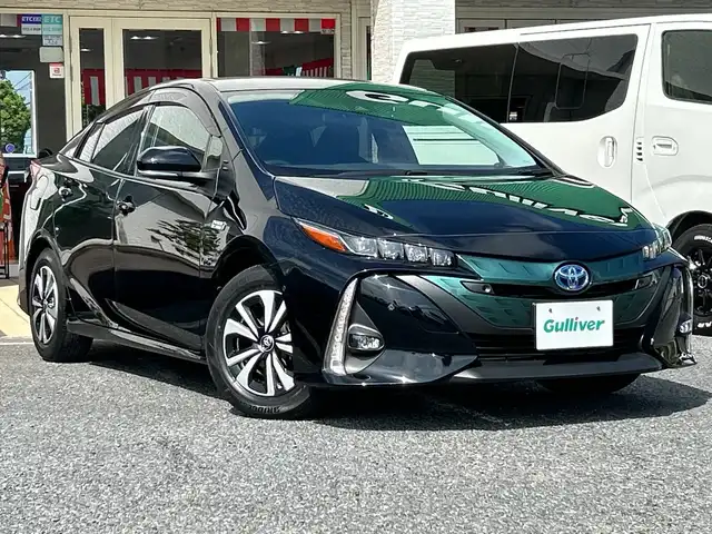 トヨタ プリウス ＰＨＶ S セーフティプラス 千葉県 2018(平30)年 3.6万km アティチュードブラックマイカ ９型ナビＮＳＺＴ－Ｙ６８　バックカメラ　シートヒーター　ステアヒーター セーフティセンス　ドラレコ　ＥＴＣ AC100V クルコン スマートキー クリアランスソナー LEDライト オートライト