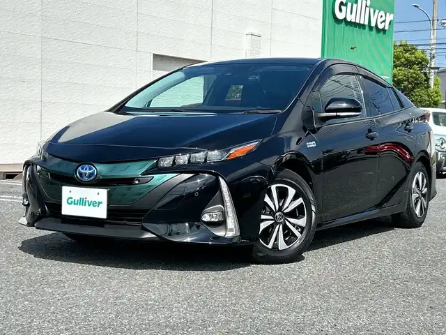 トヨタ プリウス ＰＨＶ S セーフティプラス 千葉県 2018(平30)年 3.6万km アティチュードブラックマイカ ９型ナビＮＳＺＴ－Ｙ６８　バックカメラ　シートヒーター　ステアヒーター セーフティセンス　ドラレコ　ＥＴＣ AC100V クルコン スマートキー クリアランスソナー LEDライト オートライト
