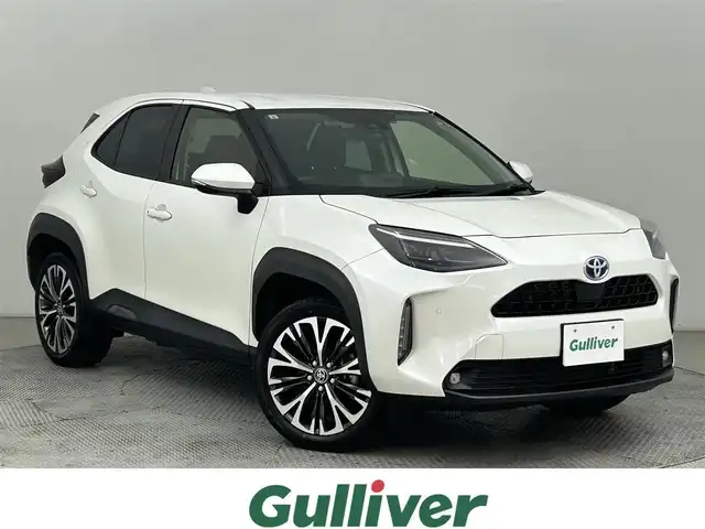 トヨタ ヤリスクロス ハイブリッド Z 道央・札幌 2021(令3)年 5.4万km ホワイトパールクリスタルシャイン ・４WD/・純正メモリナビ/・アダプティブクルーズコントロール/・バックカメラ/・レーンキープアシスト/・先行車発信告知/・後退速度抑制/・SNOW/TRAIL-MODE/・DRIVE-MODE/・EV-MODE/・ヘッドライトレベライザー/・オートブレーキホールド/・BSM/・PKSB/・RSA/・PCS/・RCTA/・フロントフォグランプ/・純正LEDライト/・ステアリングスイッチ/・ステアリングヒーター/・ミラーヒーター/・ダウンヒルアシスト