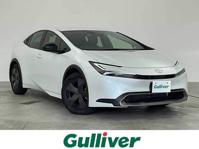 トヨタ プリウス U 愛知県 2023(令5)年 0.3万km プラチナホワイトパールマイカ 純正８型ディスプレイオーディオ　/Bluetooth/フルセグTV/Miracast/トヨタセーフティーセンス/レーンキープアシスト/アダプティブクルーズコントロール/オートライト/パノラミックビューモニター　/レーダークルーズコントロール　/ビルトインＥＴＣ２．０　/前後ドライブレコーダー　/コーナーセンサー/ステアリングヒーター/100V電源