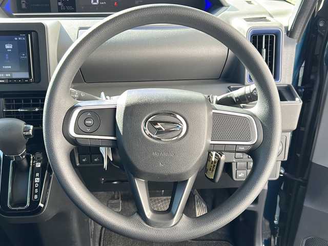 ダイハツ タント カスタム X セレクション 福島県 2020(令2)年 6.7万km レーザーブルークリスタルシャイン 楽ナビ　ＳＡ　バックＣ　両側パワスラ　Ｐセンサー　前席シートヒーター　ミラクルオープンドア　ステリモ　スマートキー　ＬＥＤヘッドライト　フォグ　オートライト　ハーフレザー　ドアバイザー　電格ミラー