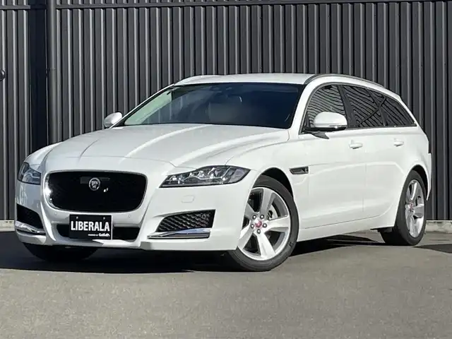 ジャガー ＸＦ スポーツブレイク プレステージ 福島県 2018(平30)年 6.2万km ポラリスホワイト MERIPIAN/純正ナビ(CD/DVD/BT/SD/USB/HDMI)/フルセグTV/バックカメラ/ステアリングスイッチ/パドルシフト/レザーシート/パワーシート/シートヒーター/パワーバックドア/ETC/純正18AW/取扱説明書/保証書/スペアキー