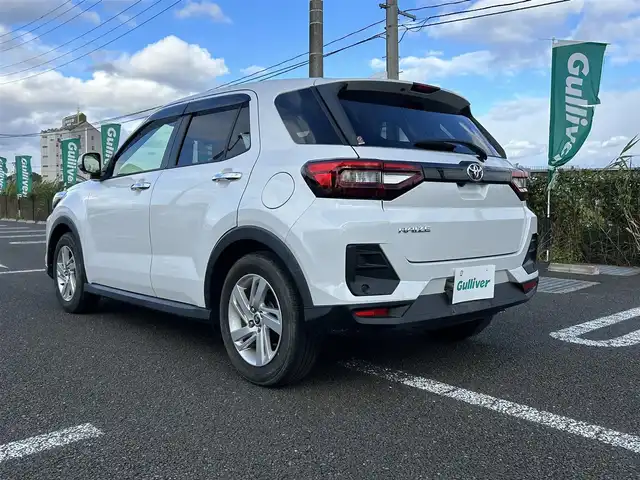 トヨタ ライズ G 宮城県 2023(令5)年 4.8万km シャイニングホワイトパール 社外ディスプレイオーディオ/フルセグTV/Apple Car Play/Android Auto/アラウンドビューモニター/ビルトインETC/オートライト/LEDヘッドライト/スマートキー/純正フロアマット/スマートキー/純正16インチアルミホイール