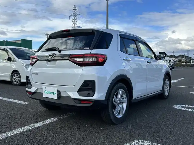 トヨタ ライズ G 宮城県 2023(令5)年 4.8万km シャイニングホワイトパール 社外ディスプレイオーディオ/フルセグTV/Apple Car Play/Android Auto/アラウンドビューモニター/ビルトインETC/オートライト/LEDヘッドライト/スマートキー/純正フロアマット/スマートキー/純正16インチアルミホイール
