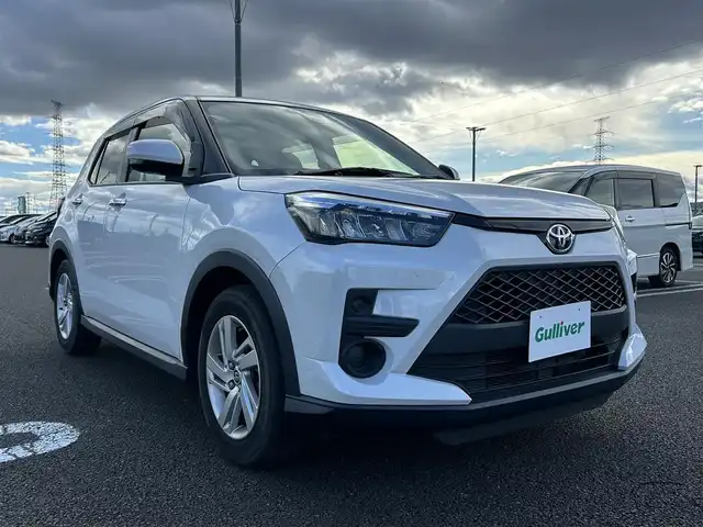 トヨタ ライズ G 宮城県 2023(令5)年 4.8万km シャイニングホワイトパール 社外ディスプレイオーディオ/フルセグTV/Apple Car Play/Android Auto/アラウンドビューモニター/ビルトインETC/オートライト/LEDヘッドライト/スマートキー/純正フロアマット/スマートキー/純正16インチアルミホイール