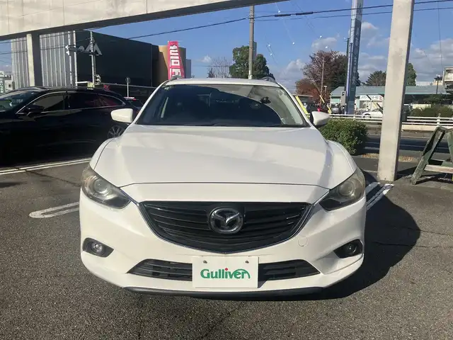 マツダ アテンザ ワゴン XD 愛知県 2013(平25)年 12.2万km スノーフレイクホワイトパールマイカ 純正HDDナビTV /DVDビデオ&CD/地デジ　フルセグ/Bluetoothオーディオ/バックカメラ/クルーズコントロール/ステアリングスイッチ/インテリキー/プッシュスタート/スマートインETC/キセノンヘッドライト/オートライト/前後2カメラドライブレコーダー/純正アルミホイル/純正フロアマット