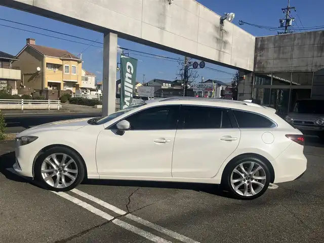 マツダ アテンザ ワゴン XD 愛知県 2013(平25)年 12.2万km スノーフレイクホワイトパールマイカ 車検　令和9年12月/純正HDDナビTV /DVDビデオ&CD/地デジ　フルセグ/Bluetoothオーディオ/バックカメラ/クルーズコントロール/ステアリングスイッチ/インテリキー/プッシュスタート/スマートインETC/キセノンヘッドライト/オートライト/前後2カメラドライブレコーダー/純正アルミホイル/純正フロアマット
