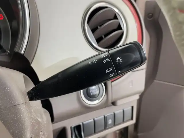 スズキ ラパン ショコラ G 滋賀県 2015(平27)年 6.4万km シャンパンピンクPM 社外ナビ/(CD/ワンセグTV)/ビルトインETC/ドライブレコーダー/レザーシート/HIDヘッドライト/純正フロアマット/純正14インチAW