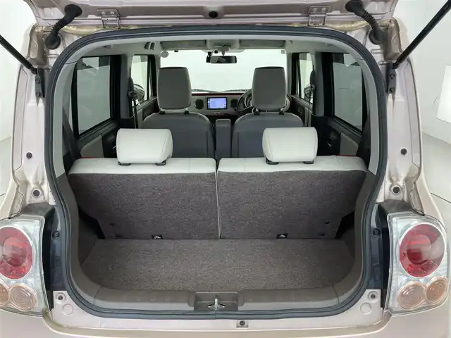 スズキ ラパン ショコラ G 滋賀県 2015(平27)年 6.4万km シャンパンピンクPM 社外ナビ/(CD/ワンセグTV)/ビルトインETC/ドライブレコーダー/レザーシート/HIDヘッドライト/純正フロアマット/純正14インチAW