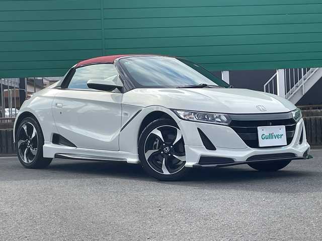 ホンダ Ｓ６６０ コンセプトエディション 茨城県 2015(平27)年 1.3万km プレミアムスターホワイトP バックカメラ/ETC/ハーフレザーシート/HDMI/LEDヘッドライト/オートライト/パドルシフト/横滑り防止装置/USB入力端子/スマートキー/プッシュスタート/電格ミラー/純正フロアマット