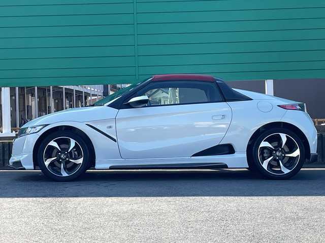 ホンダ Ｓ６６０ コンセプトエディション 茨城県 2015(平27)年 1.3万km プレミアムスターホワイトP バックカメラ/ETC/ハーフレザーシート/HDMI/LEDヘッドライト/オートライト/パドルシフト/横滑り防止装置/USB入力端子/スマートキー/プッシュスタート/電格ミラー/純正フロアマット
