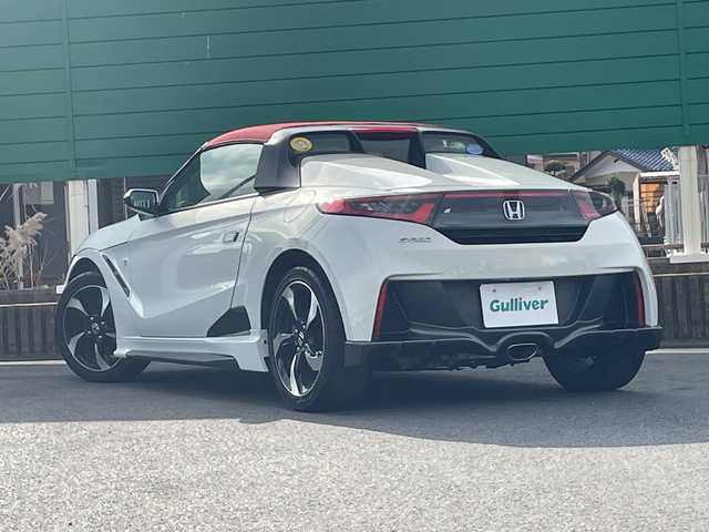 ホンダ Ｓ６６０ コンセプトエディション 茨城県 2015(平27)年 1.3万km プレミアムスターホワイトP バックカメラ/ETC/ハーフレザーシート/HDMI/LEDヘッドライト/オートライト/パドルシフト/横滑り防止装置/USB入力端子/スマートキー/プッシュスタート/電格ミラー/純正フロアマット