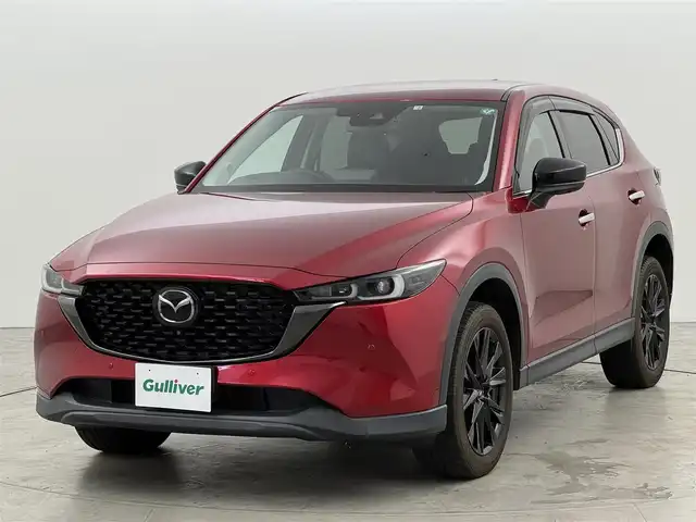 マツダ ＣＸ－５ XD ブラックトーンエディション 福岡県 2022(令4)年 2.2万km ソウルレッドクリスタルM メーカーナビ/フルセグTV　/全方位カメラ　/ワイヤレス充電　/ＥＴＣ　/ドライブレコーダー　/レーダークルコン　/コーナーセンサー　/スマートシティブレーキサポート　/レーンキープ　/ＢＳＭ　/ステアリングヒーター　/シートヒーター　/ハーフレザーシート　/パワーシート　/パワーバックドア　/ＨＵＤ