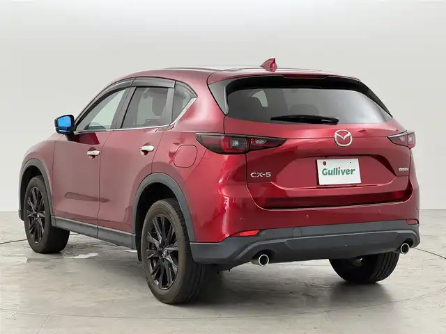 マツダ ＣＸ－５ XD ブラックトーンエディション 福岡県 2022(令4)年 2.2万km ソウルレッドクリスタルM メーカーナビ/フルセグTV　/全方位カメラ　/ワイヤレス充電　/ＥＴＣ　/ドライブレコーダー　/レーダークルコン　/コーナーセンサー　/スマートシティブレーキサポート　/レーンキープ　/ＢＳＭ　/ステアリングヒーター　/シートヒーター　/ハーフレザーシート　/パワーシート　/パワーバックドア　/ＨＵＤ