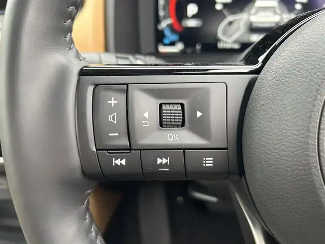 日産 エクストレイル 富山県 2023(令5)年 1.8万km ビビットブルー / スーパーブラック 2トーン プロパイロット/純正ナビ/フルセグTV/Bluetooth/アラウンドビューモニター/レザーシート/ハンズフリーパワーバックドア/インテリジェントルームミラー/コーナーセンサー