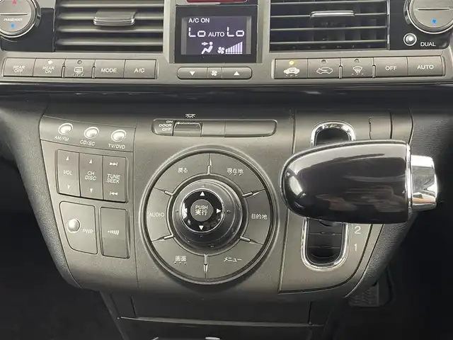 ホンダ エリシオン G Aero HDDナビパッケージ 福岡県 2007(平19)年 11.1万km ブルーイッシュホワイトパール アルパインフリップダウンモニター　/純正ナビ（ＣＤ，ＤＶＤ，フルセグＴＶ）　/バックカメラ　/ＥＴＣ　/ローダウン　/両側電動スライドドア　/電動格納式ドアミラー　/純正フロアマット　/社外１８インチアルミホイール