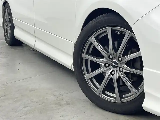 ホンダ エリシオン G Aero HDDナビパッケージ 福岡県 2007(平19)年 11.1万km ブルーイッシュホワイトパール アルパインフリップダウンモニター　/純正ナビ（ＣＤ，ＤＶＤ，フルセグＴＶ）　/バックカメラ　/ＥＴＣ　/ローダウン　/両側電動スライドドア　/電動格納式ドアミラー　/純正フロアマット　/社外１８インチアルミホイール