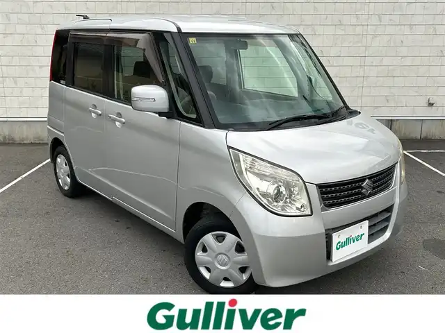 スズキ パレット リミテッド 静岡県 2011(平23)年 6.7万km シルキーシルバーメタリック Bカメラ　/AUX入力端子　/プッシュスタート　/スマートキー　/スペアキー　/片側パワスラ　/HIDライト/取扱説明書