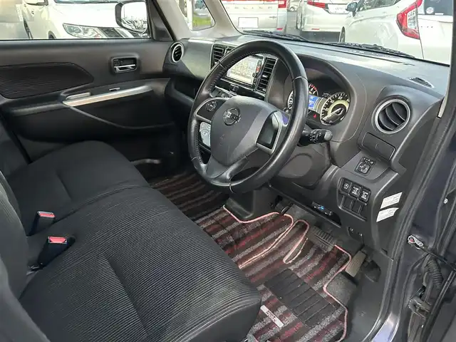 日産 デイズ ルークス ハイウェイスターX Gパッケージ 道北・旭川 2015(平27)年 8.1万km プレミアムパープルP (株)IDOMが運営する【じしゃロン旭川店】の自社ローン専用車両になります。こちらは現金またはオートローンご利用時の価格です。自社ローンご希望の方は別途その旨お申付け下さい・/　/・純正ナビ(CD/DVD/BT/SD/フルセグ)/・アラウンドビューモニター/・ETC/・両側パワースライドドア/・運転席シートヒーター/・プッシュスタート/・スマートキー2個/・フォグランプ/・取扱説明書