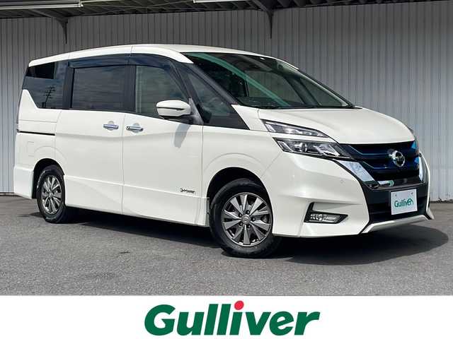 日産 セレナ e－パワー ハイウェイスター V 長野県 2018(平30)年 4.8万km ブリリアントホワイトパール 純正９型ワイドメモリナビフルセグTV/全周囲カメラ/エマージェンシーブレーキ/両側パワースライドドア/ETC/純正15インチアルミ/ドライブレコーダー/ハンドルヒーター/シートヒーター /前後コーナーセンサー/純正15インチアルミ/スペアキー