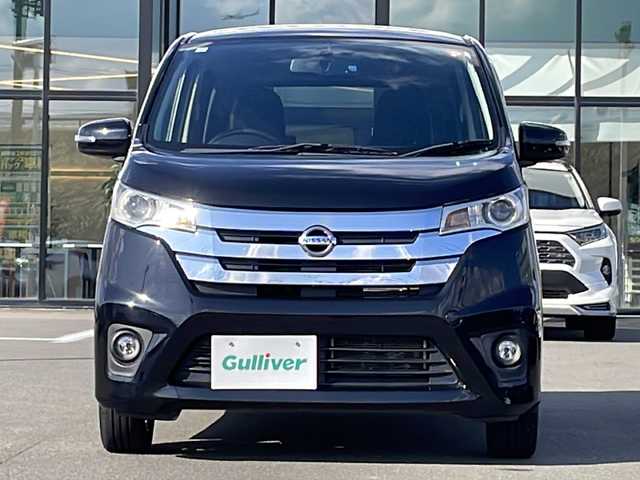 日産 デイズ ハイウェイスターX 青森県 2013(平25)年 4.3万km ブラック ・4WD/・純正ナビ/・バックカメラ/・Bluetooth/・フルセグ/・プッシュスタート/・スマートキー/・純正AW/・シートヒーター/・エンジンスターター