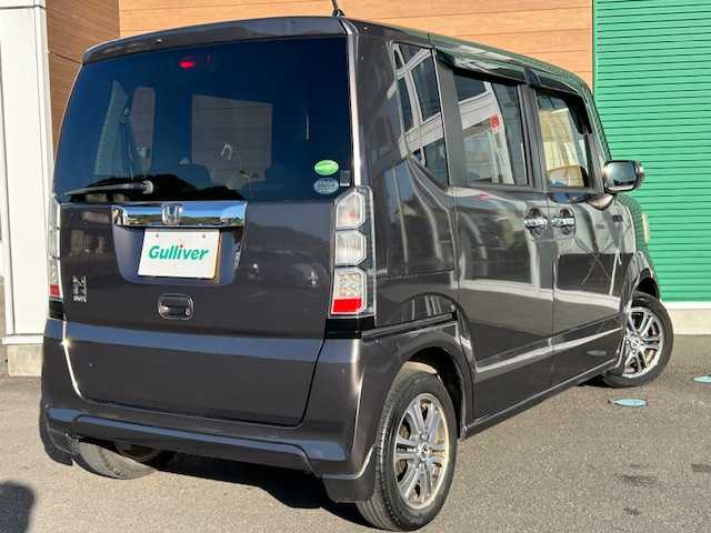 ホンダ Ｎ ＢＯＸ G SSパッケージ 静岡県 2013(平25)年 7.5万km プレミアムブロンズパール ワンオーナー/純正オーディオ/両側パワースライドドア/スマートキー/プッシュスタート/スペアキー/純正フロアマット/前後ドライブレコーダー