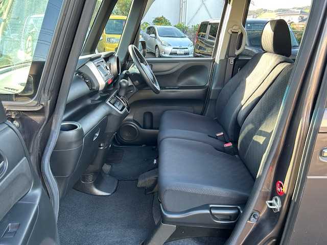 ホンダ Ｎ ＢＯＸ G SSパッケージ 静岡県 2013(平25)年 7.5万km プレミアムブロンズパール ワンオーナー/純正オーディオ/両側パワースライドドア/スマートキー/プッシュスタート/スペアキー/純正フロアマット/前後ドライブレコーダー